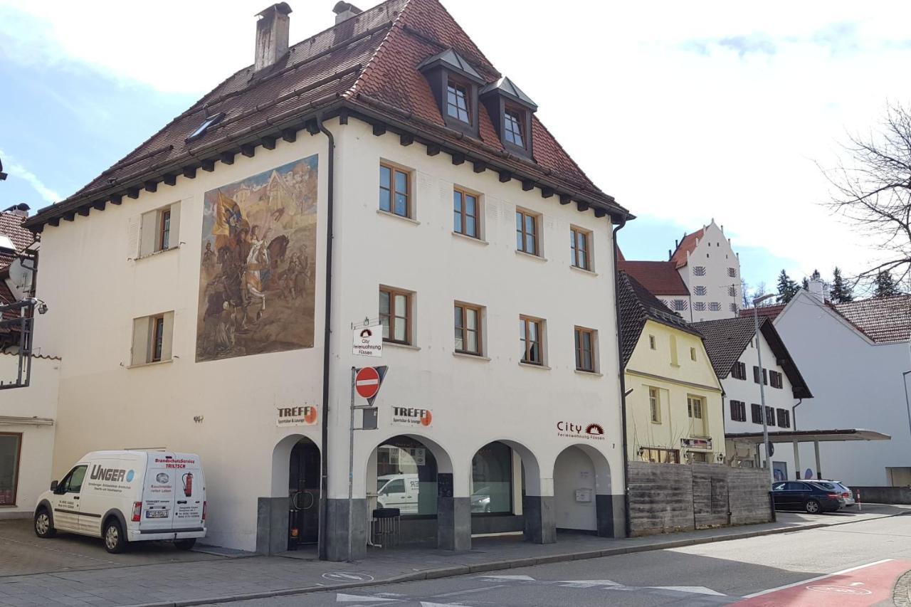 City Ferienwohnung Fuessen 3 ฟุสเซ่น ภายนอก รูปภาพ